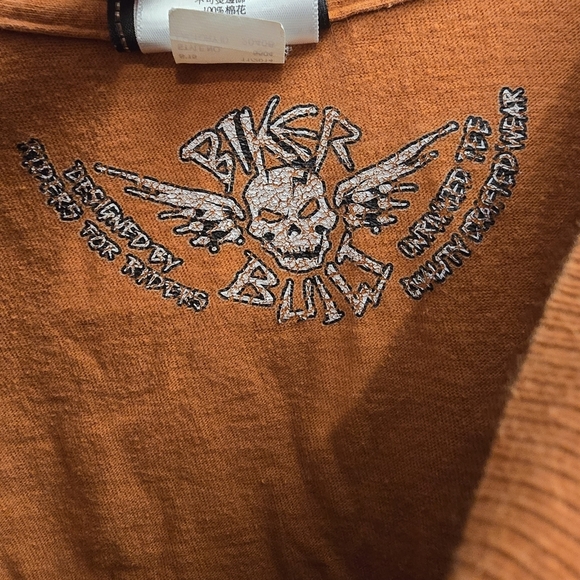 {XL} Harley-Davidson Motorcycles Corpus Christi Texas Graphic Tee Orange - Picture 13 of 15
